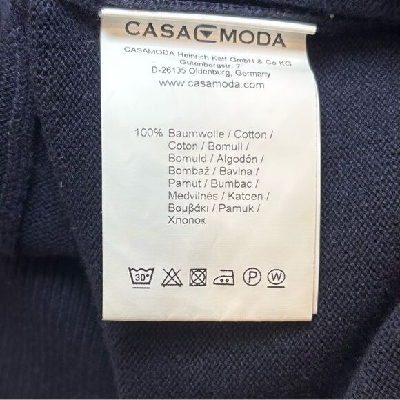 Casa Moda Premium Cotton V Neck Sweater Vest - Picture 5 of 6